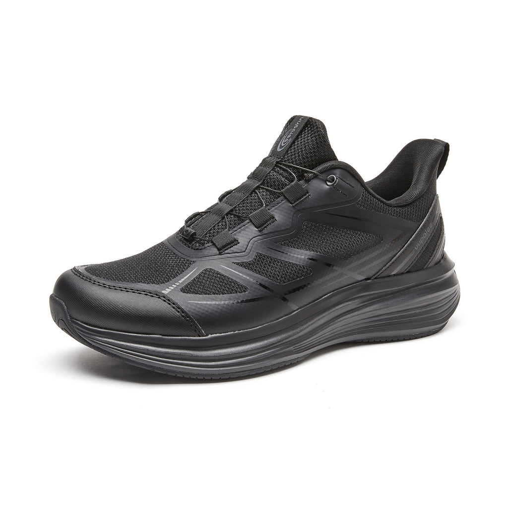 World's First Adjustable Hands Free Shoes for Unisex – Self Lacing Walking Shoes with Innovative Design, No-Tie Laces, No-Bend Convenience, Slip on & Slide & Go