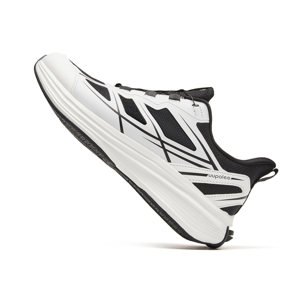 World's First Adjustable Hands Free Shoes for Unisex – Self Lacing Walking Shoes with Innovative Design, No-Tie Laces, No-Bend Convenience, Slip on & Slide & Go