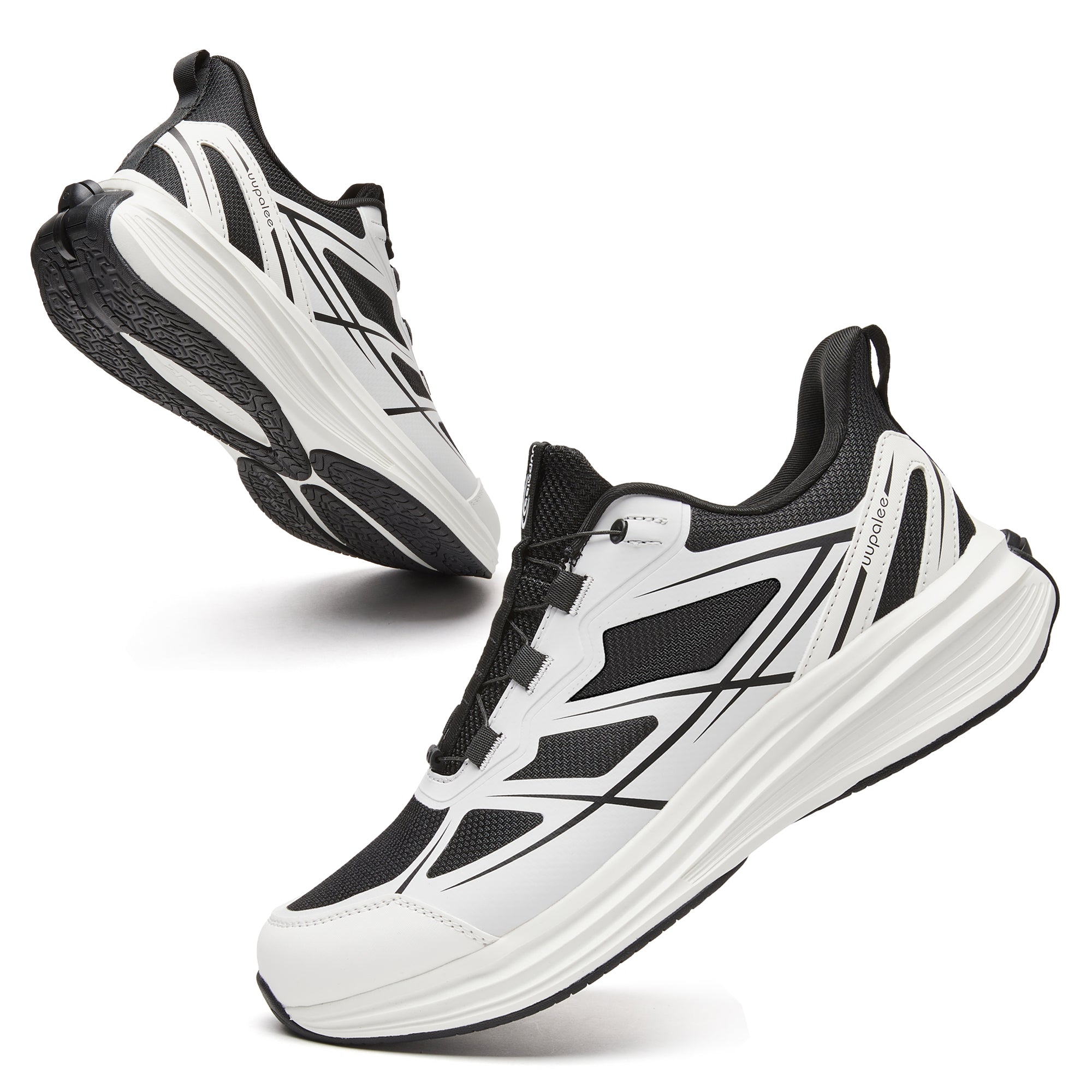 World's First Adjustable Hands Free Shoes for Unisex – Self Lacing Walking Shoes with Innovative Design, No-Tie Laces, No-Bend Convenience, Slip on & Slide & Go