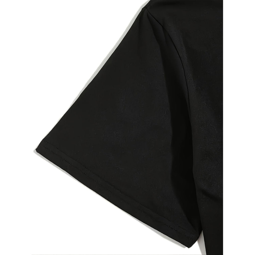 Mens Black Cotton Graphic T Shirt I Avoid My Can Go To Prison Funny Print Soft Comfortable Short Sleeve Crew Neck Travel Holiday Gifts Black