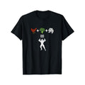 100 Percent Cotton T Shirt Featuring Chicken Broccoli Rice Bodybuilding Diet Humorous Sport Workout Tee