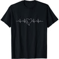 Funny Heart Beats Nurse Nursing Medical T Shirt For Men And Women