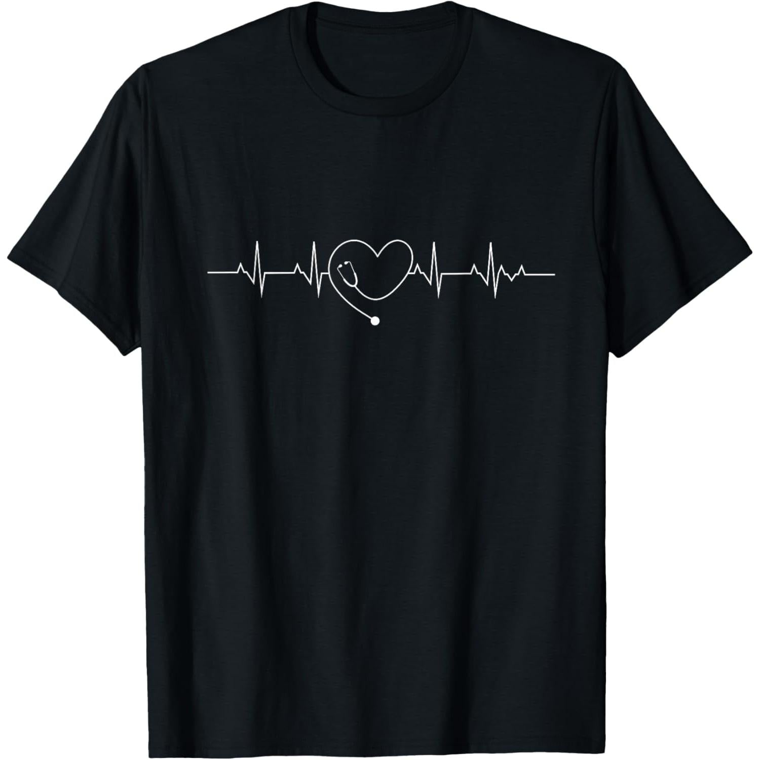 Funny Heart Beats Nurse Nursing Medical T Shirt For Men And Women