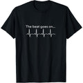 Heart Attack Gifts The Beat Goes On T Shirt Design