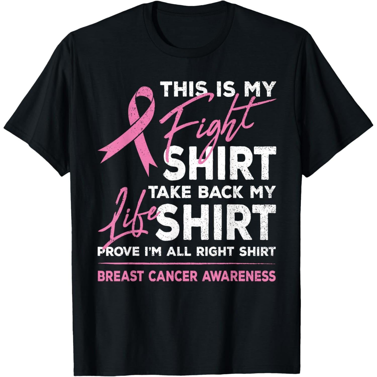Breast Cancer Awareness Pink Ribbon Fight Shirt