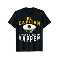 El Capitan I Make Ship Happen Funny Boating Captain Gift Mens 100 Percent Cotton Boat T Shirt Casual Short Sleeve Crew Neck Summer Outdoor Clothing