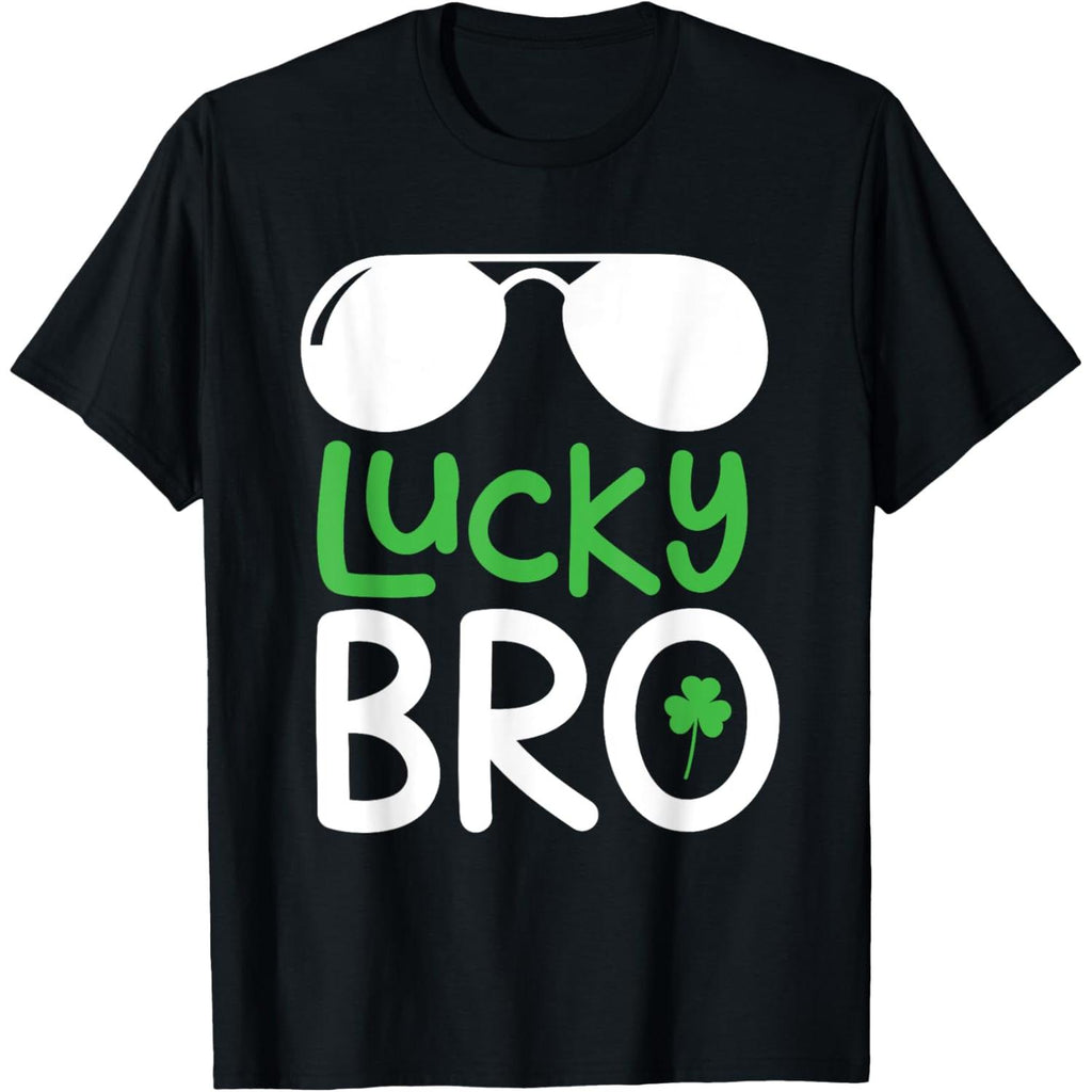 Saint Patricks Day Lucky Bro T Shirt Gift Idea