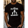Like Father Like Sons Summer Casual Printed T Shirt Short Sleeve Tees for Men