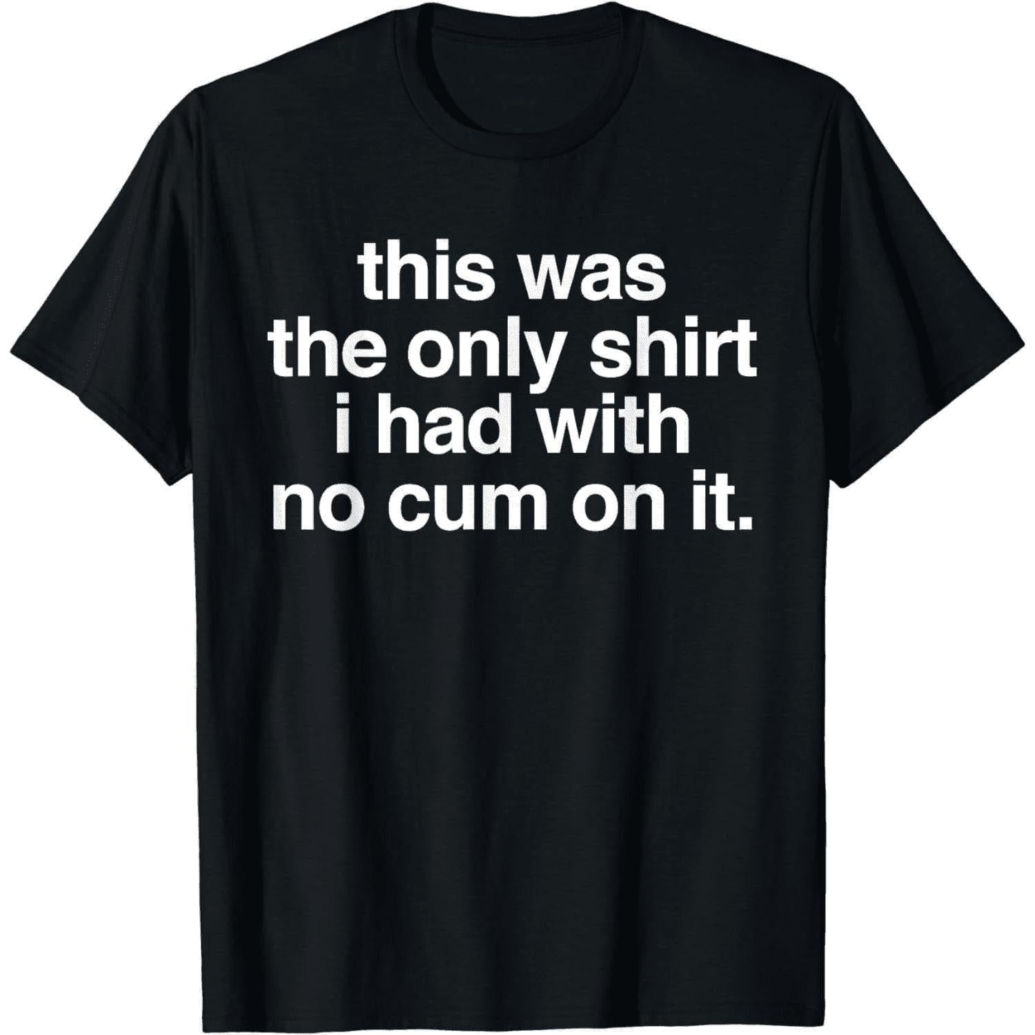 Unique Funny Saying TShirt the Only One Without Stains