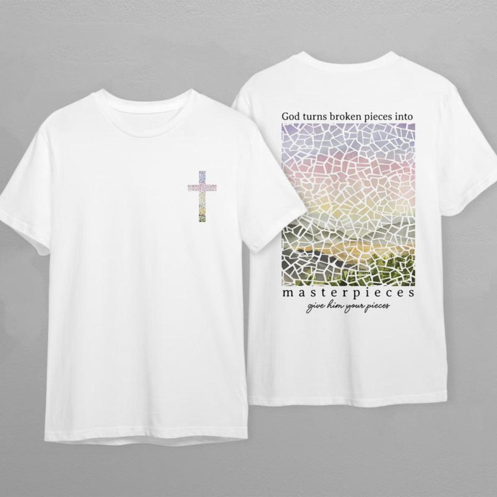 Christian Shirt with Bible Verse Religious Gift Featuring Jesus Perfect for Baptism