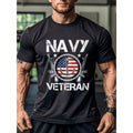 Mens Black Cotton Graphic T Shirt Soft Lightweight 100 Percent Crew Neck Casual Tee Funny Ultra Soft Breathable Ideal for Running and Weekend Wear