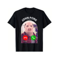 Funny Is Calling Answer Call Phone T Shirt Black
