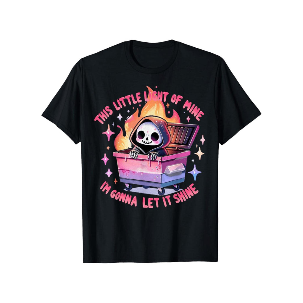Summer Style Mens Casual Crew Neck T Shirt With This Of Mine Graphic Soft Cotton Regular Fit Short Sleeve Black Humorous Vibrant Design Cotton Knit Tee