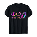 Hippie Graphic 100 Percent Cotton Black T Shirt 180gsm Vibrant Tie Dye Design Unisex Casual Wear for Men Women Festivals Parties Holidays and Everyday Use