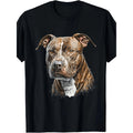 Mens T Shirt Featuring Detailed Dog Print 100 Percent Cotton Short Sleeves Round Neck Machine Washable 220gsm