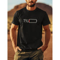 Casual Mens Graphic Print T Shirt Short Sleeve Tee Black Mens Fashion Apparel