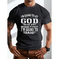 Plus Size Men's Sweat-Wicking Movement Tee in Grey