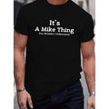 Men's Casual Short Sleeve Cotton T-Shirt with Print for Summer White
