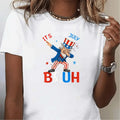 Dab Dance Transfer Sticker for Patriotic DIY T Shirts and Apparel Washable Iron On Text Perfect for Couples Sports Jeans Backpacks and Festive Decorations