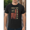 Mens Vintage Flag T Shirt Patriotic Cotton Round Neck Short Sleeve Lightweight Breathable Summer Flag Shirt Black