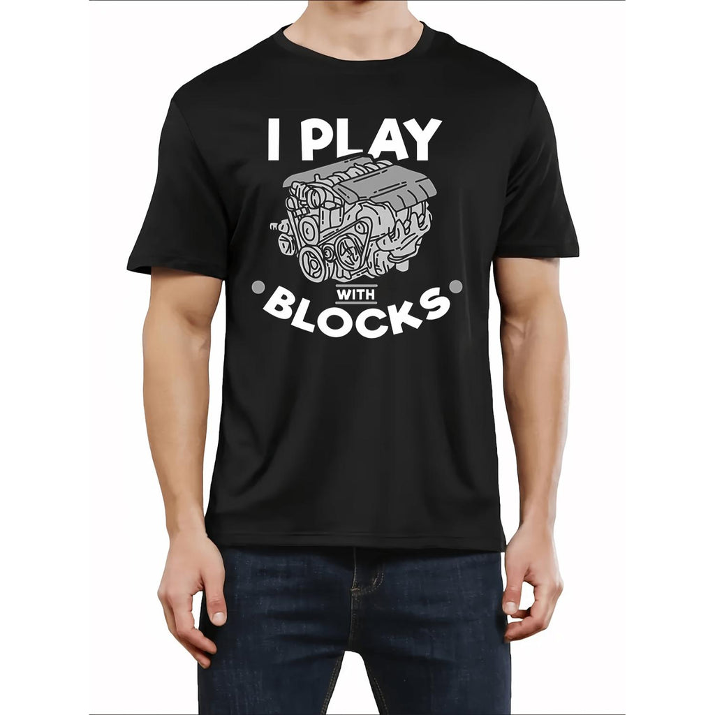 Retro Street Element Printed TShirt Classic Letter Pattern Pure Cotton Short Sleeve