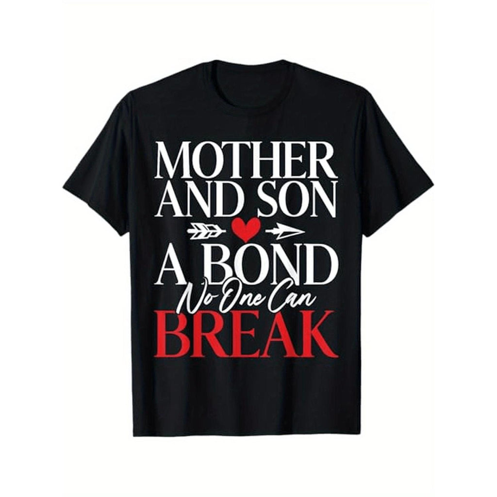 Mother and Son No Break Son T Shirt 100 Cotton Halloween Thanksgiving Christmas Gifts for Men Women XXXL