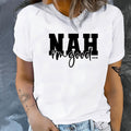 Heat Transfer Patch Novelty Clothing Accessories Womens Funny Quote T Shirt Hoodie Canvas Bag Makeup Pouch Decals One Piece Sizes Small To Large