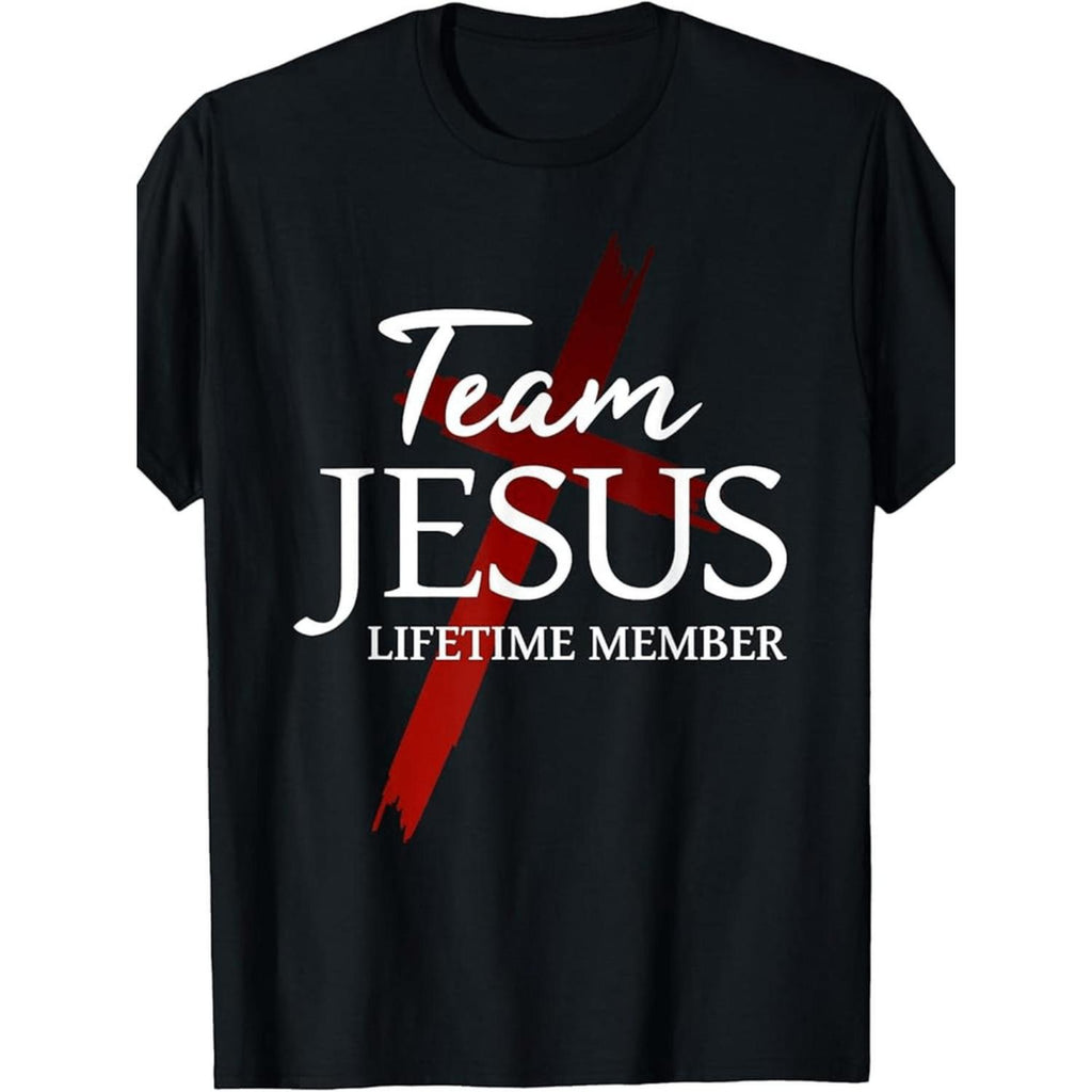 Short Sleeve T Shirt Suitable For Festival Gift Soft Heavyweight 180g Pure Black