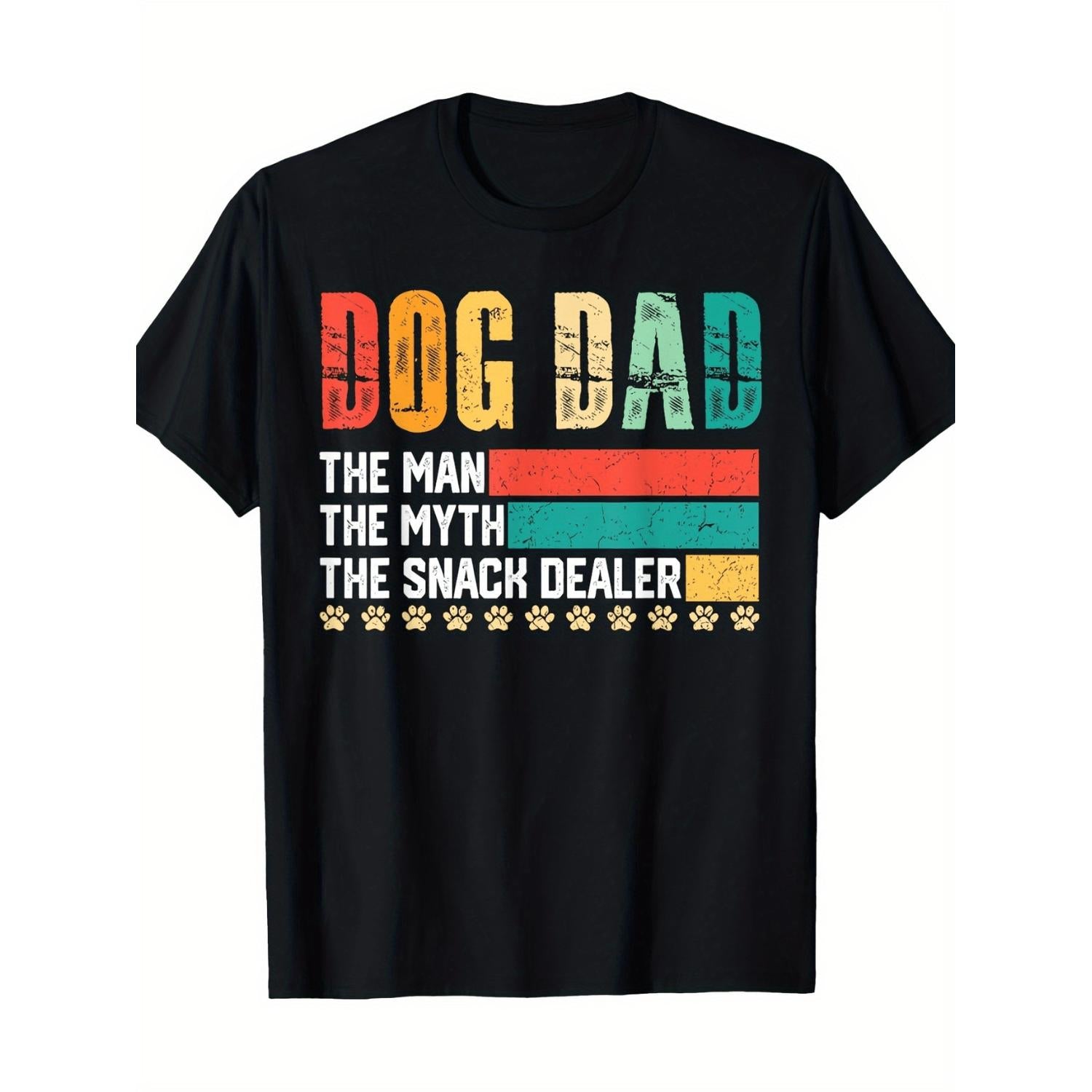 Vintage Dog Dad T Shirt Celebrating Father¡¯s Day for Men