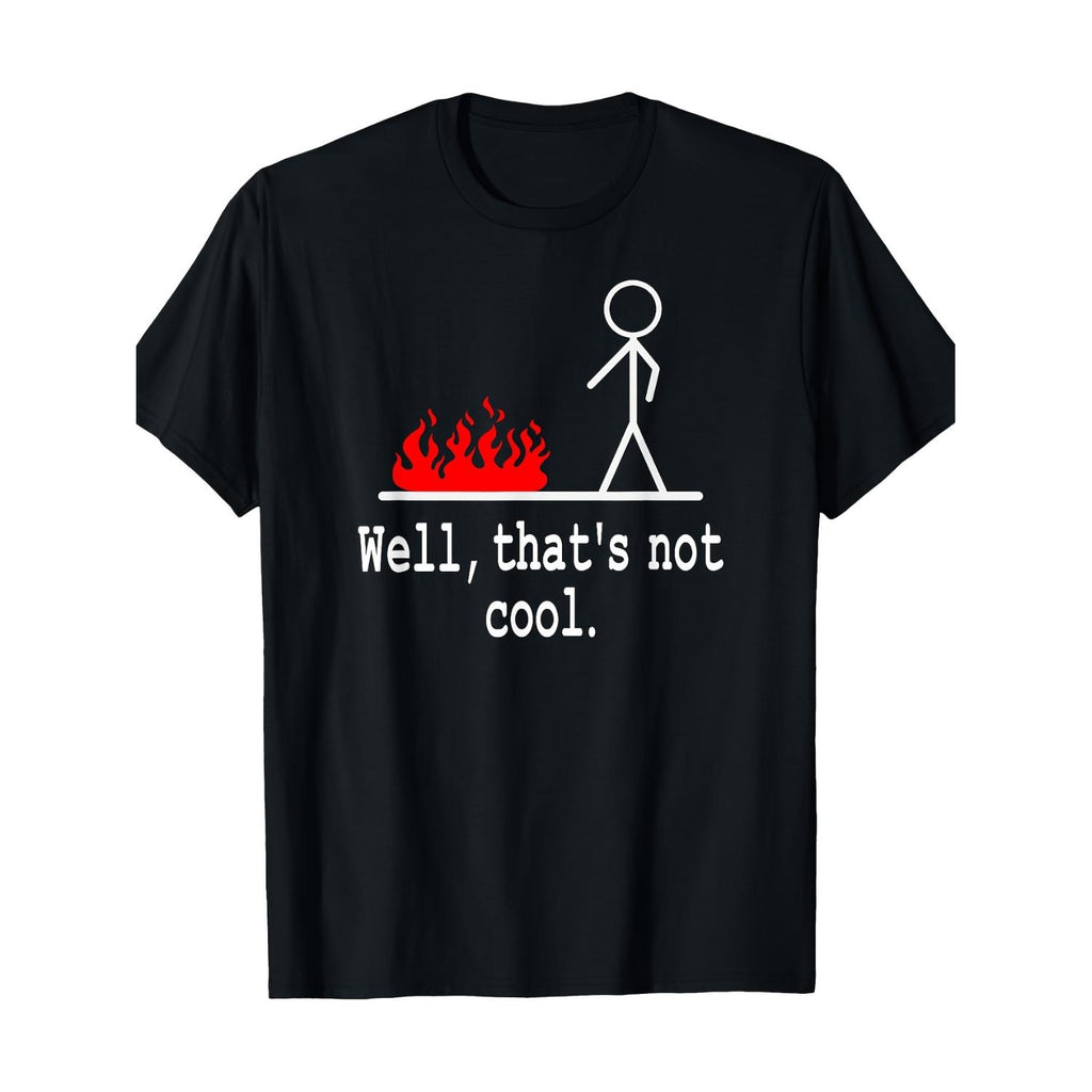 Figure Man Sarcastic Pun Well T Shirt Mens Casual Graphic Tee