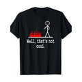Figure Man Sarcastic Pun Well T Shirt Mens Casual Graphic Tee