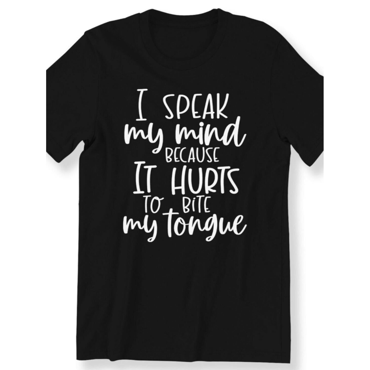 Mens And Womens 100 Percent Cotton Comfortable Knit Round Neck Black T Shirt With White Sarcastic Slogan Text Machine Washable Smooth Fabric Apparel