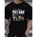 100 Cotton Graphic Tee For Men Casual Comfortable Round Neck T Shirt With Iconic Print Machine Washable Summer