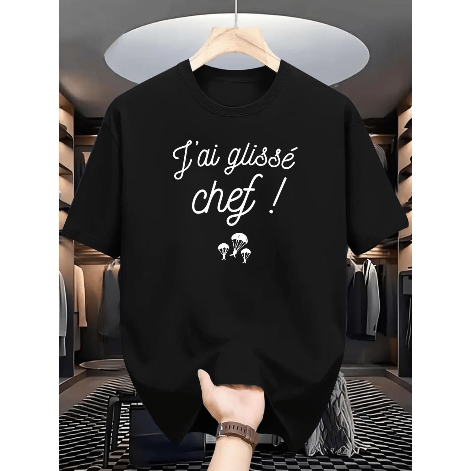 Mens Light Blue Casual Short Sleeve T Shirt With Graphic Print Breathable Summer Tee For Outdoor Activities Gym Training Regular Fit Round Neck Black