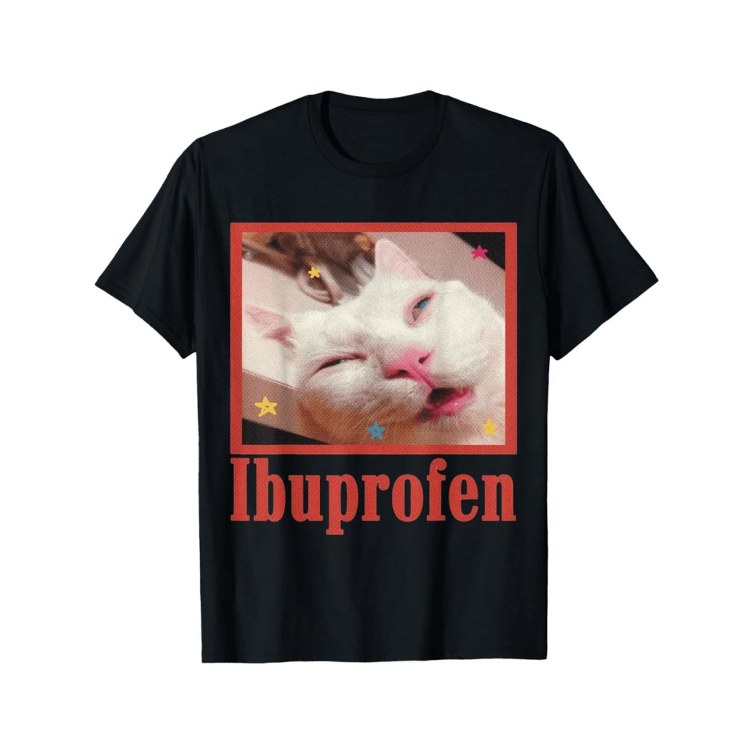 Humorous Cat Meme T Shirt For Mom White Print Design 100 Percent Cotton Breathable Loose Fit Round Neck Tee Comfortable Pullover Graphic Tee Durable Print Casual Summer Wear For Outdoor Activities Mothers Day Gift