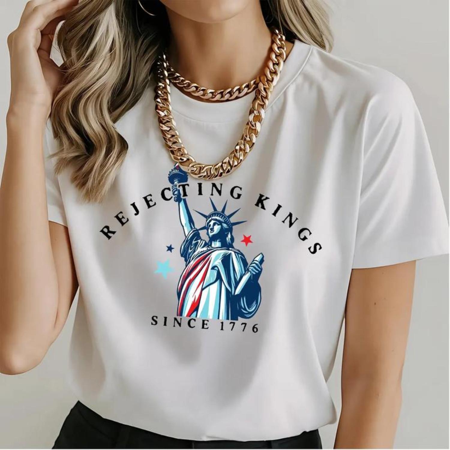Resist Kings Since 1776 Protest T Shirt No Kings Tee Pro Democracy Anti Authoritarianism Liberal T Shirt