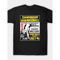 Mens Black Short Sleeve Crew Neck Cotton T Shirt Summer Casual Graphic Tee Available In Sizes S To 3XL
