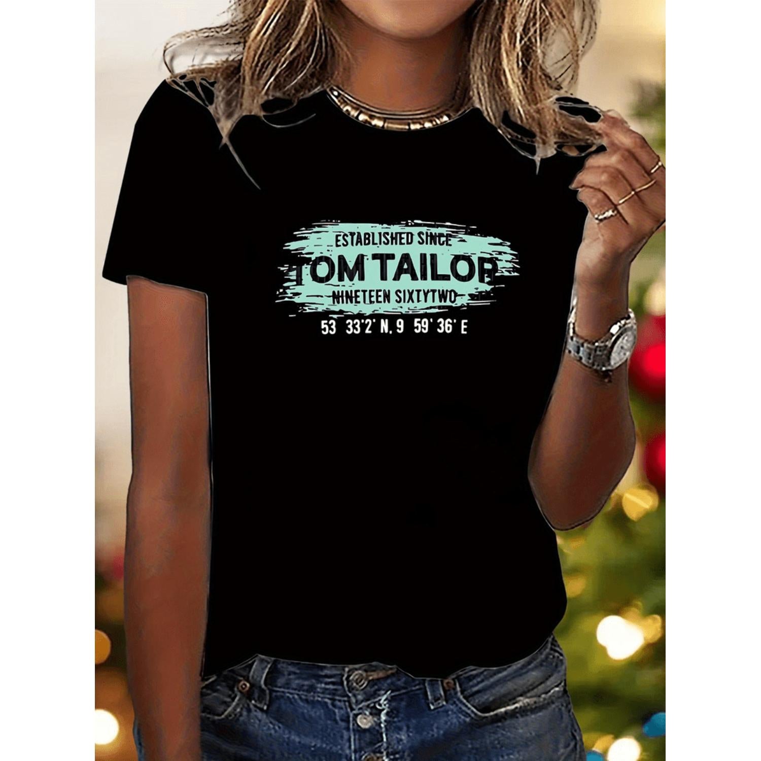 Casual Women's Short Sleeve Cartoon Art Letter Print T Shirt Relaxed Fit Round Neck Stretchy Fabric Multiple Colors Sizes S XXL Everyday Fashion Graphic Tee Durable Material