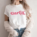 Darlin Shirt Western Style Country Music Tee for Women Cotton