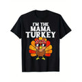 Funny Vintage Cute Im The Mama Turkey Family Matching Shirts For Thanksgiving Halloween And Christmas Gifts For Men And Women