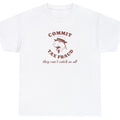 Commit Tax Fraud Funny Capybara Meme T Shirt Cute Humor Gift Tee