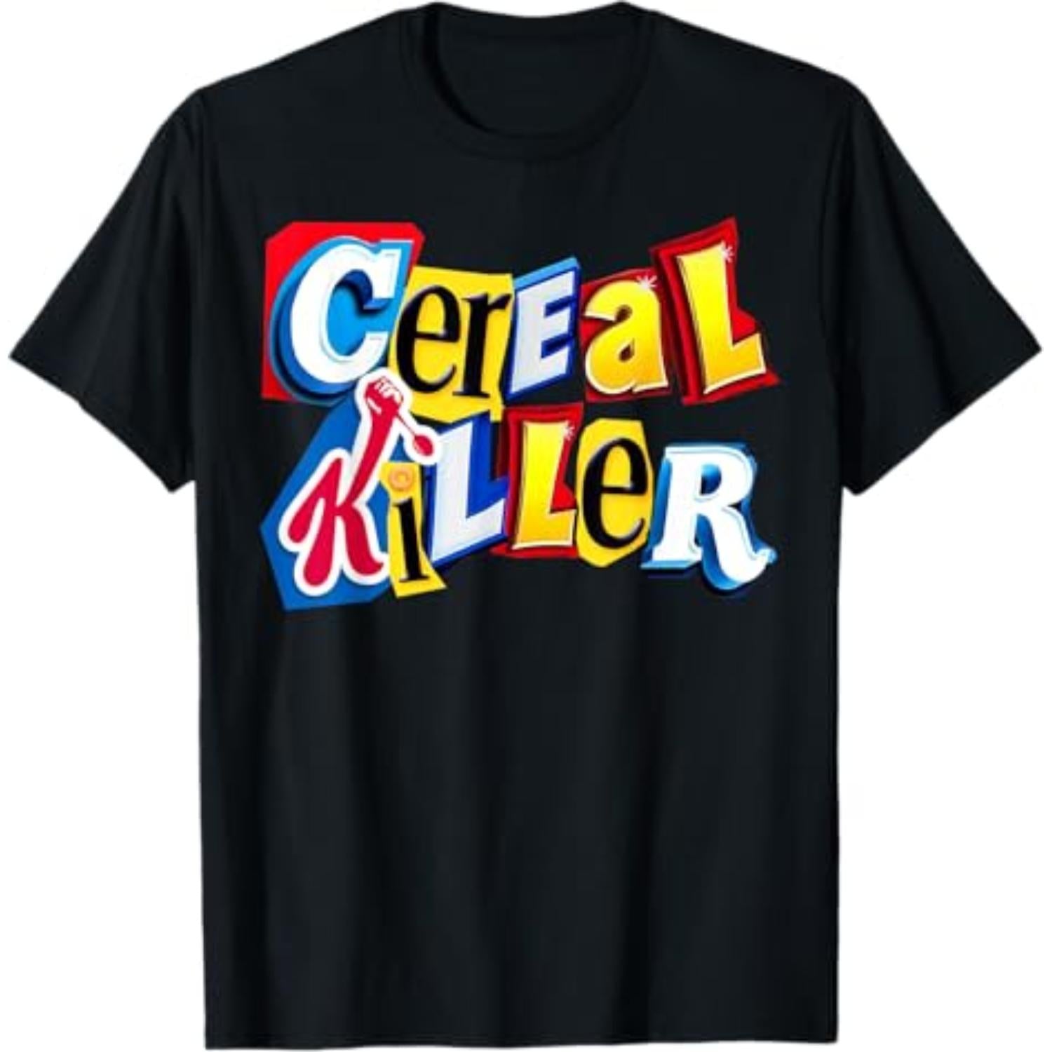 Ootd T Shirt Featuring Cereal Killer Graphic Designed for Cereal Lovers in the Family