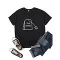 Humorous Graphic Tee Women Summer Clothing Casual Short Sleeve Tops Hip Hop Swag Harajuku Style