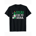 Mens Casual Interesting Wine Bottles All Season Cotton Single Sided Printed Crew Neck Short Sleeve T Shirt