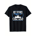 Graphic Tees Cotton T Shirt Black