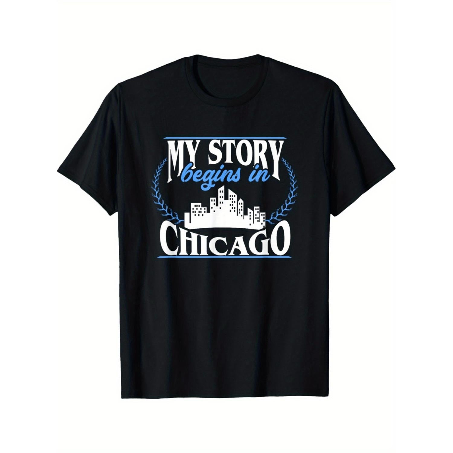 Graphic Tees Cotton T Shirt Black