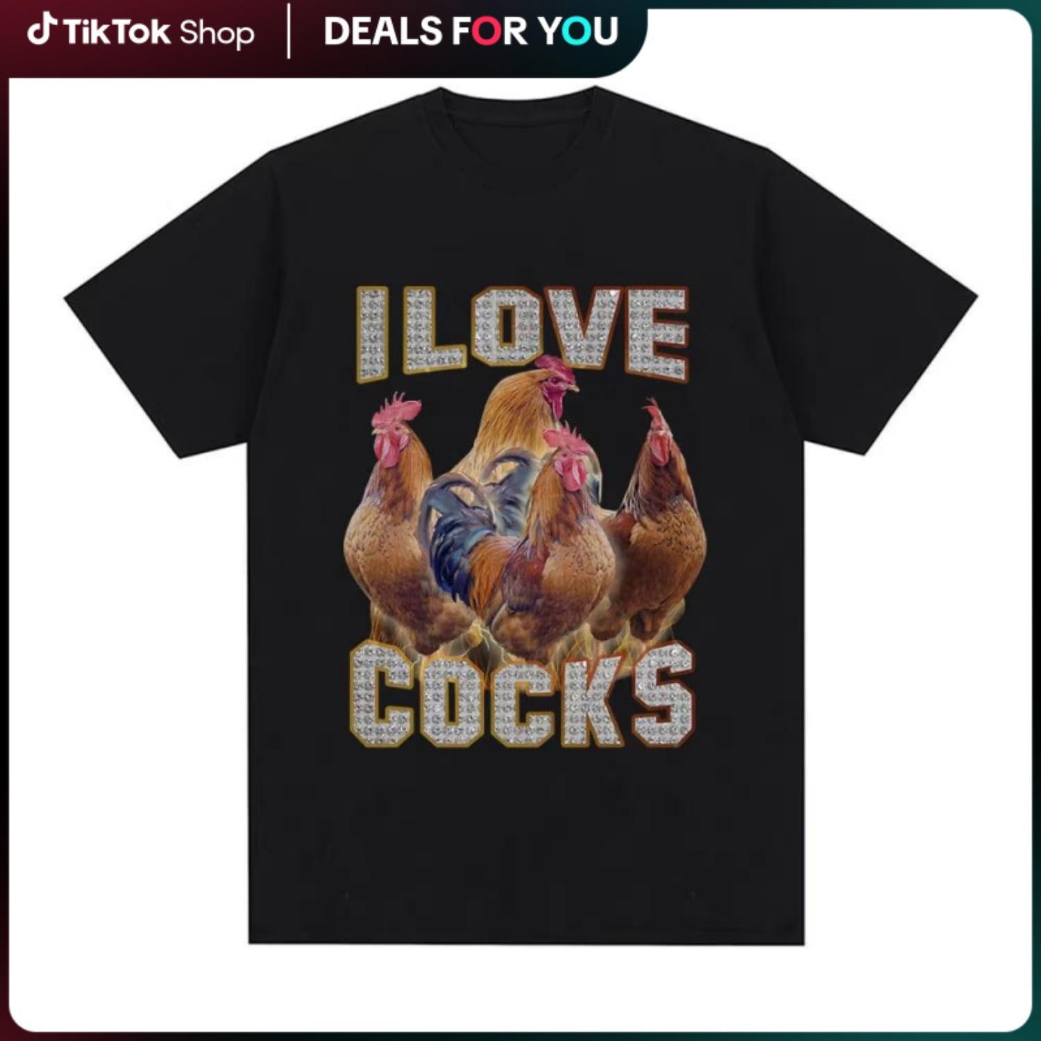 Funny Roosters Meme T Shirt For Chicken Lovers Short Sleeve Men Women 100 Percent Cotton Oversized Streetwear Vintage Menswear Top