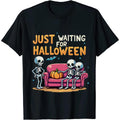 Cute Funny Halloween Skeleton Pumpkin And Ghost Shirt Scary Witch Costume Tee For Men Women And Teens Party Outfit