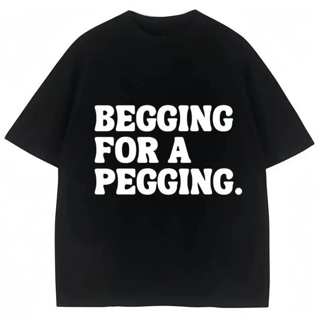 Humorous Letter Print T Shirt For Spring And Summer Oversized Casual Streetwear Unisex Cotton Soft Tee