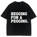 Humorous Letter Print T Shirt For Spring And Summer Oversized Casual Streetwear Unisex Cotton Soft Tee